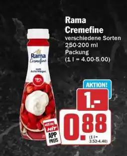 HIT Rama Cremefine Angebot