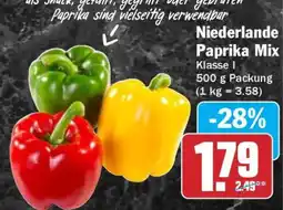 HIT Niederlande Paprika Mix Angebot