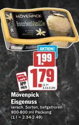 HIT Mövenpick Eisgenuss Angebot