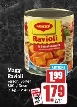 HIT Maggi Ravioli Angebot
