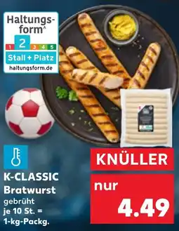 Kaufland K-CLASSIC Bratwurst Angebot