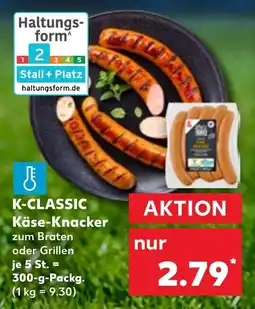 Kaufland K-CLASSIC Käse-Knacker Angebot