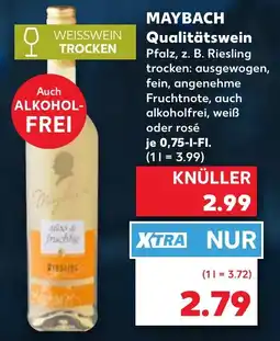 Kaufland MAYBACH Qualitätswein Angebot