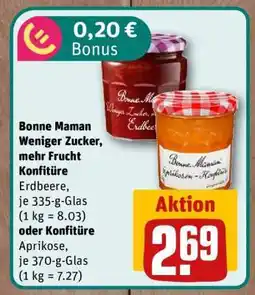 nahkauf Bonne Maman Weniger Zucker, mehr Frucht Konfitüre Angebot