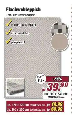 Poco Flachwebteppich Angebot