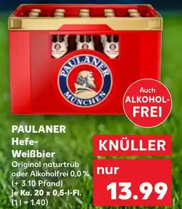 Kaufland PAULANER Hefe- Weißbier Angebot