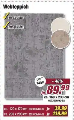 Poco Webteppich Angebot