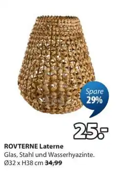 Jysk ROVTERNE Laterne Angebot