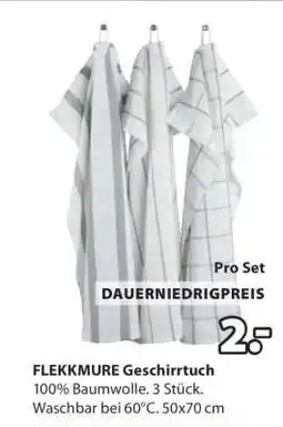 Jysk FLEKKMURE Geschirrtuch Angebot