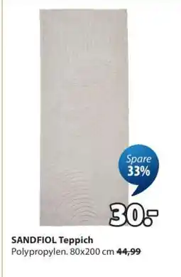 Jysk SANDFIOL Teppich Angebot