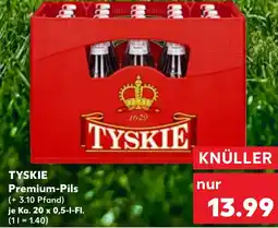 Kaufland TYSKIE Premium-Pils Angebot