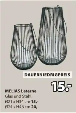 Jysk MELIAS Laterne Angebot