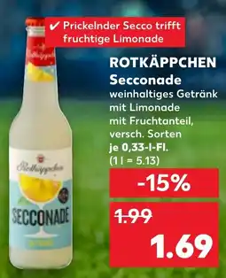 Kaufland ROTKÄPPCHEN Secconade Angebot