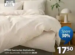Jysk STINNE Seersucker-Bettwäsche Angebot
