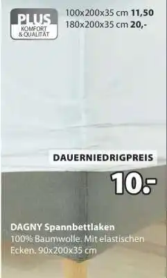 Jysk DAGNY Spannbettlaken Angebot