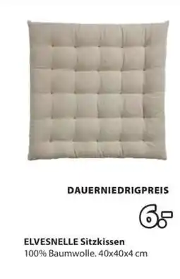 Jysk ELVESNELLE Sitzkissen Angebot