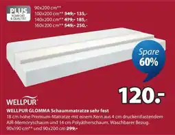 Jysk WELLPUR GLOMMA Schaumstoffmatratze sehr fest Angebot