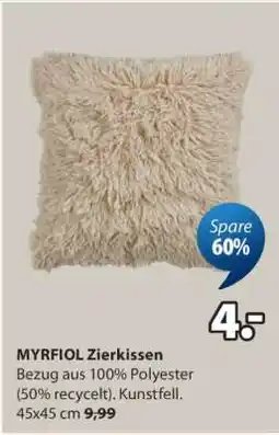 Jysk MYRFIOL Zierkissen Angebot