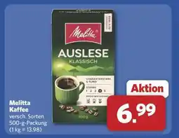 Combi Melitta Kaffee Angebot