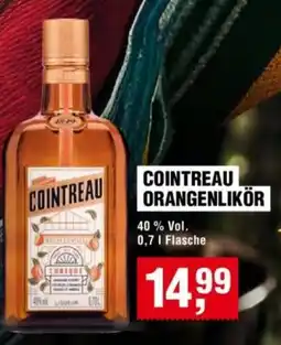 Handelshof COINTREAU ORANGENLIKÖR Angebot