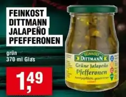 Handelshof FEINKOST DITTMANN JALAPEÑO PFEFFERONEN Angebot