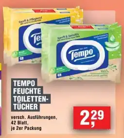 Handelshof TEMPO FEUCHTE TOILETTEN- TÜCHER Angebot