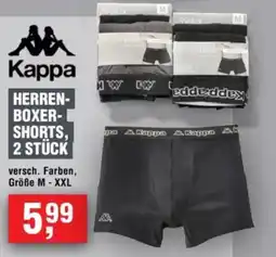 Handelshof Kappa HERREN- BOXER- SHORTS, 2 STÜCK Angebot