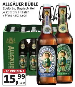 Lösch Depot ALLGÄUER BÜBLE Edelbräu, Bayrisch Hell Angebot