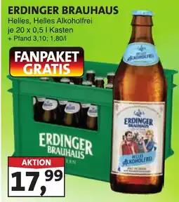 Lösch Depot ERDINGER BRAUHAUS Helles, Helles Alkoholfrei Angebot