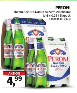 Lösch Depot PERONI Nastro Azzurro, Nastro Azzurro Alkoholfrei Angebot