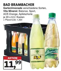 Lösch Depot BAD BRAMBACHER Gartenlimonade o. Vita Mineral Angebot