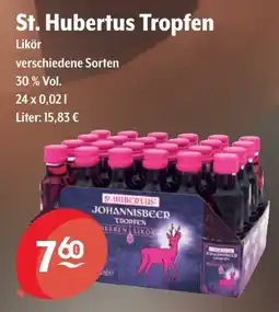 Getränke Hoffmann St. Hubertus Tropfen Likör Angebot