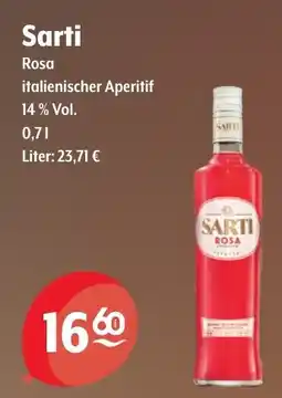 Getränke Hoffmann Sarti Rosa italienischer Aperitif Angebot