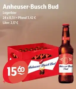 Getränke Hoffmann Anheuser-Busch Bud Lagerbier Angebot
