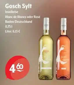 Getränke Hoffmann Gosch Sylt Inselbrise Blanc de Blancs oder Rosé Angebot