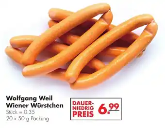 Handelshof Wolfgang Weil Wiener Würstchen 20x50g Angebot