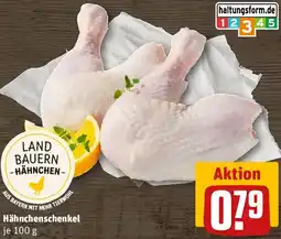 REWE Hähnchenschenkel Angebot