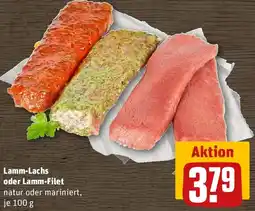 REWE Lamm-Lachs oder Lamm-Filet Angebot
