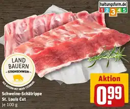 REWE Schweine-Schälrippe St. Louis Cut Angebot