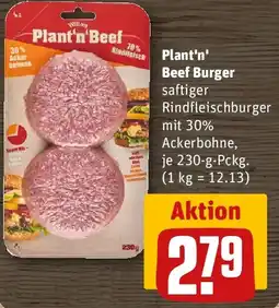 REWE Plant'n' Beef Burger Angebot