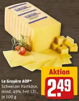 REWE Le Gruyère AOP Angebot