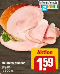 REWE Meisterschinken Angebot