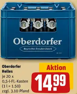 REWE Oberdorfer Helles Angebot