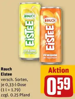 REWE Rauch Eistee Angebot