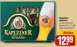 REWE Kapuziner Weißbier Angebot