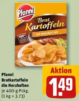 REWE Pfanni Bratkartoffeln die Herzhaften Angebot