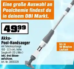 OBI Akku Pool-Handsauger Angebot