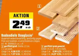 OBI Bodendiele Douglasie Angebot