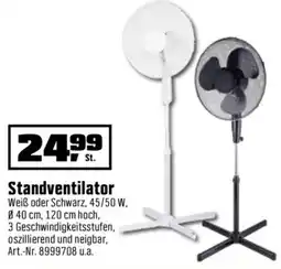 OBI Standventilator Angebot