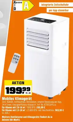 OBI Mobiles Klimagerät Angebot